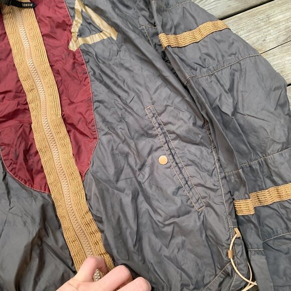 Vintage Diesel Nylon Fire Department Jacket Medium - Picture 10 of 15